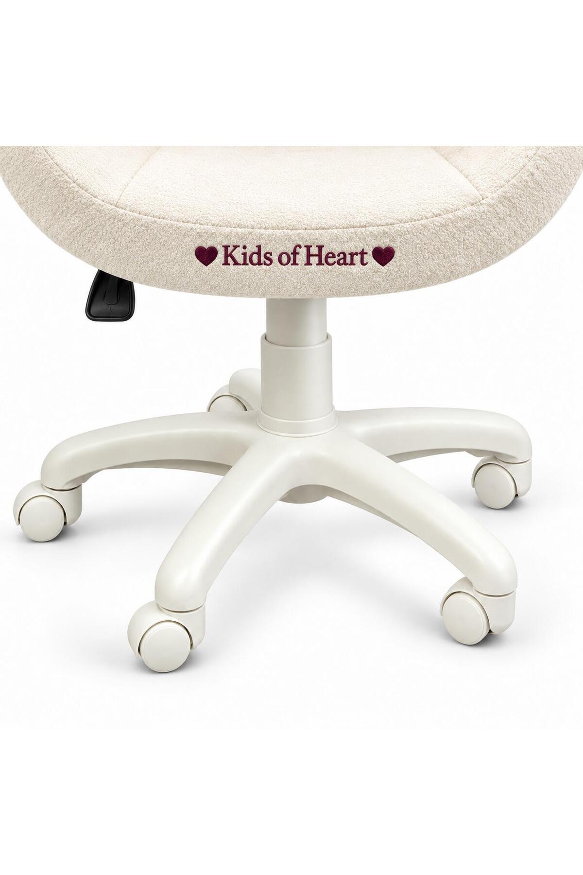 Kids of Heart Çalışma Koltuğu – Beyaz görsel 3