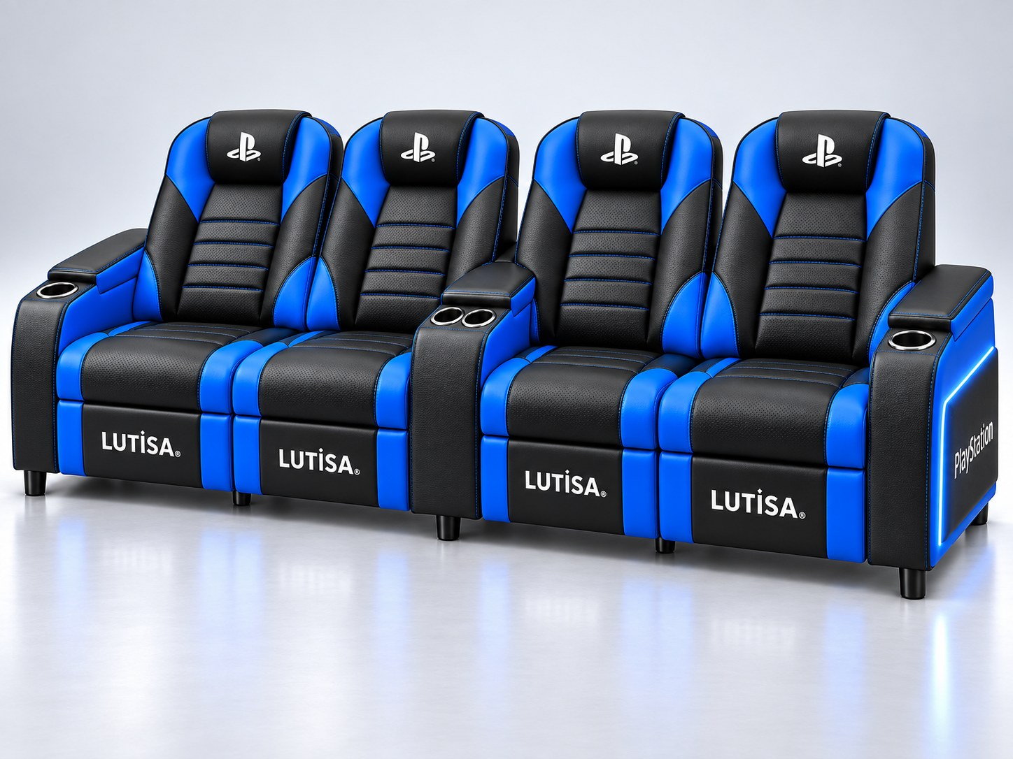 LUTİSA BOSS Dörtlü Sabit PlayStation Koltuğu görsel 2