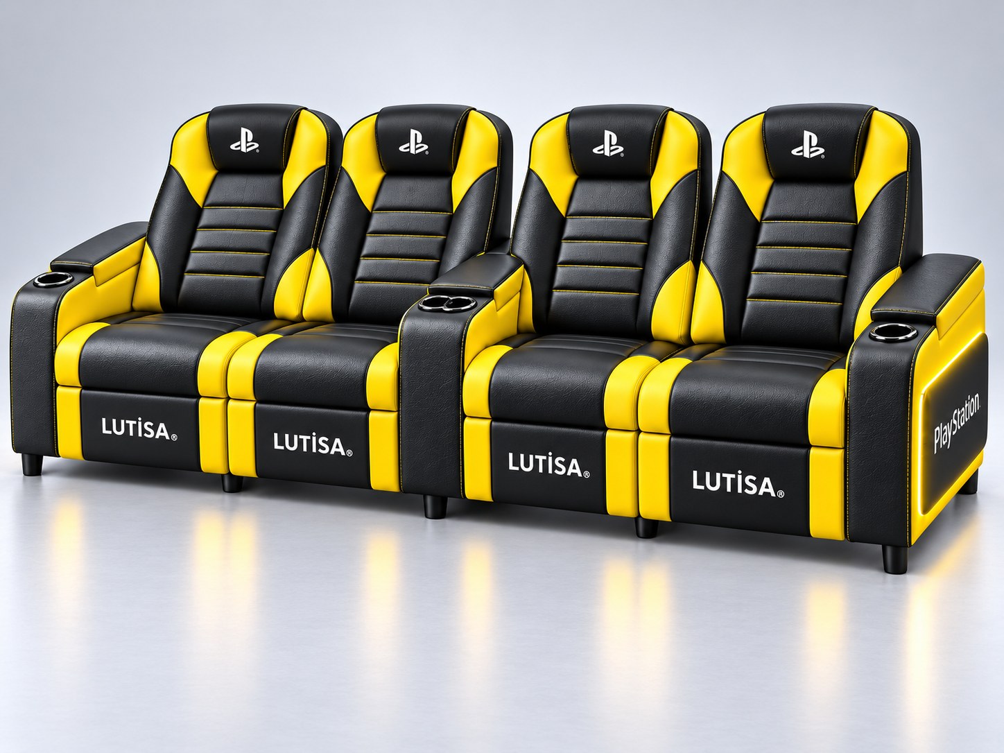 LUTİSA BOSS Dörtlü Sabit PlayStation Koltuğu görsel 3
