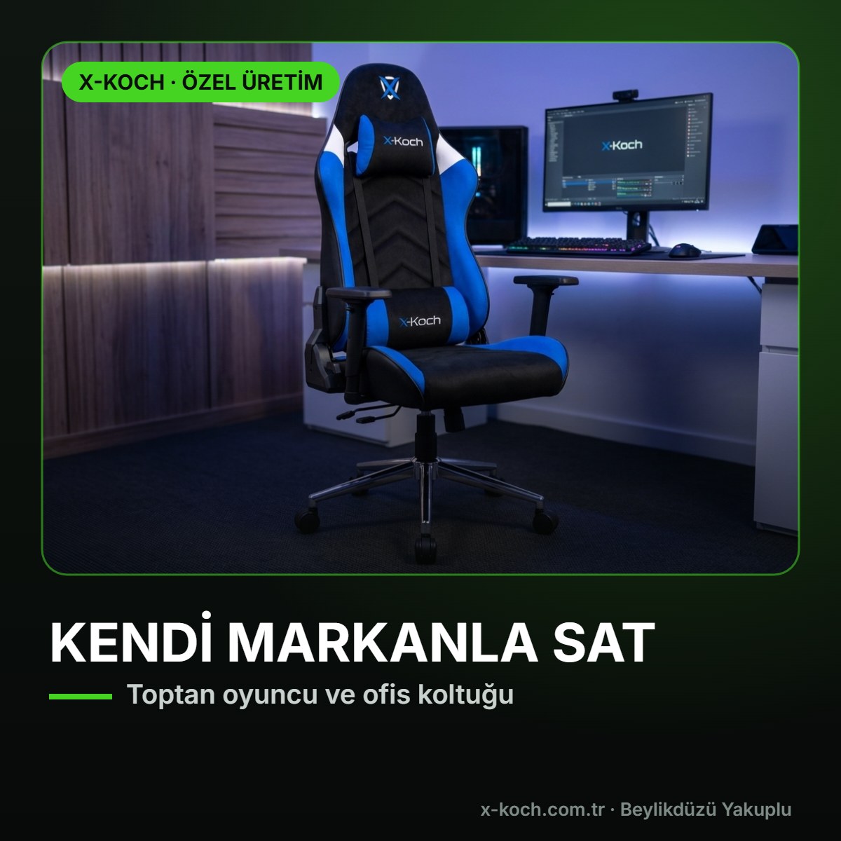Toptan Oyuncu Koltuğu ve Ofis Koltuğu: Kendi Markalı Ürün Rehberi (2026)