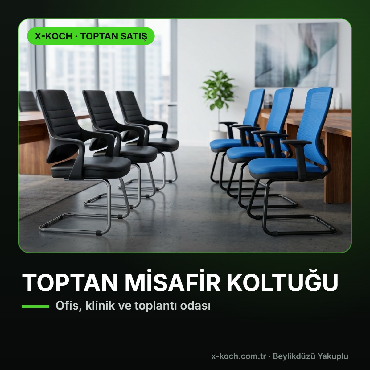 Misafir Sandalyesi Toptan: Ofis, Klinik ve Toplantı Odaları İçin Rehber (2026)