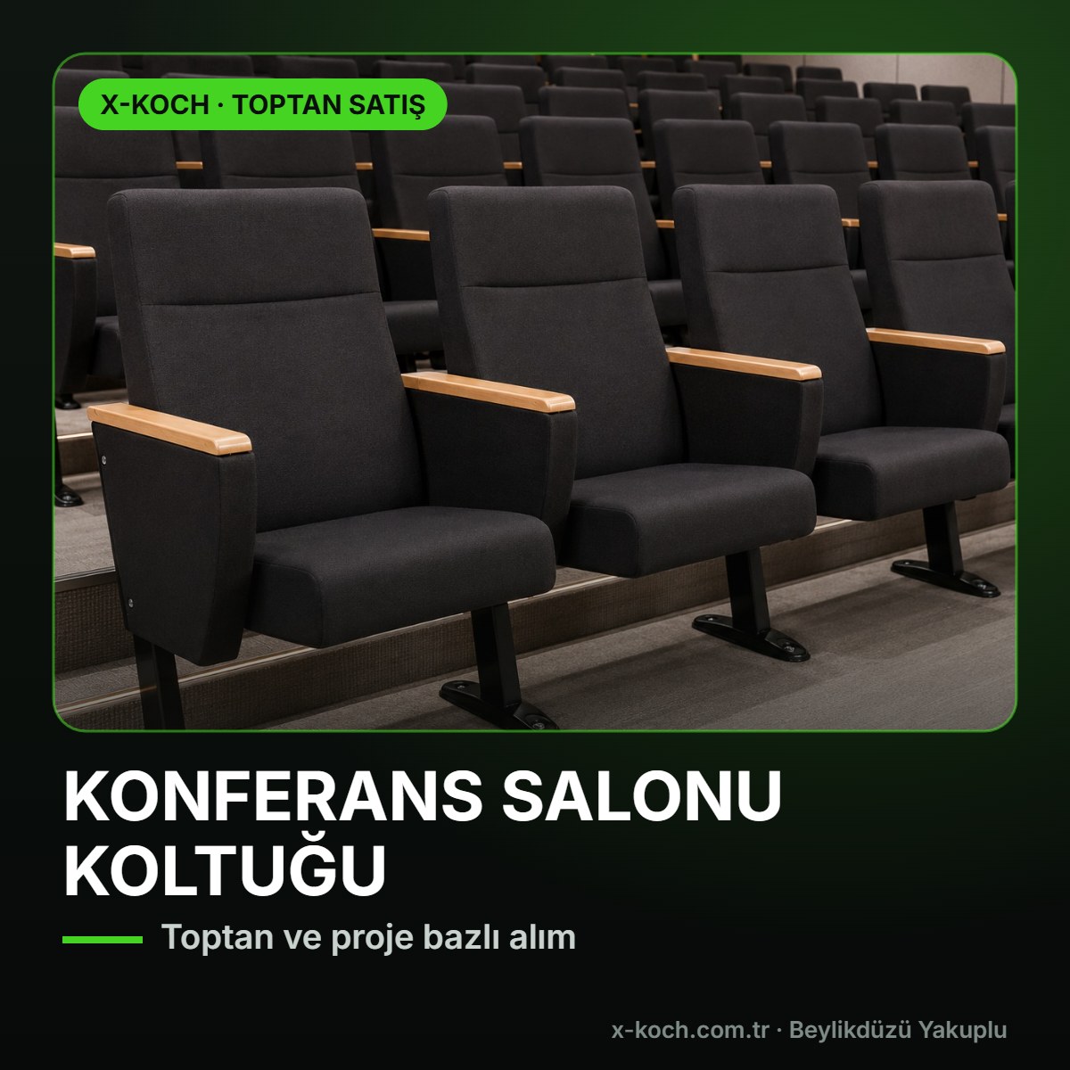 Konferans Salonu Koltuğu: Toptan ve Proje Bazlı Alım Rehberi (2026)