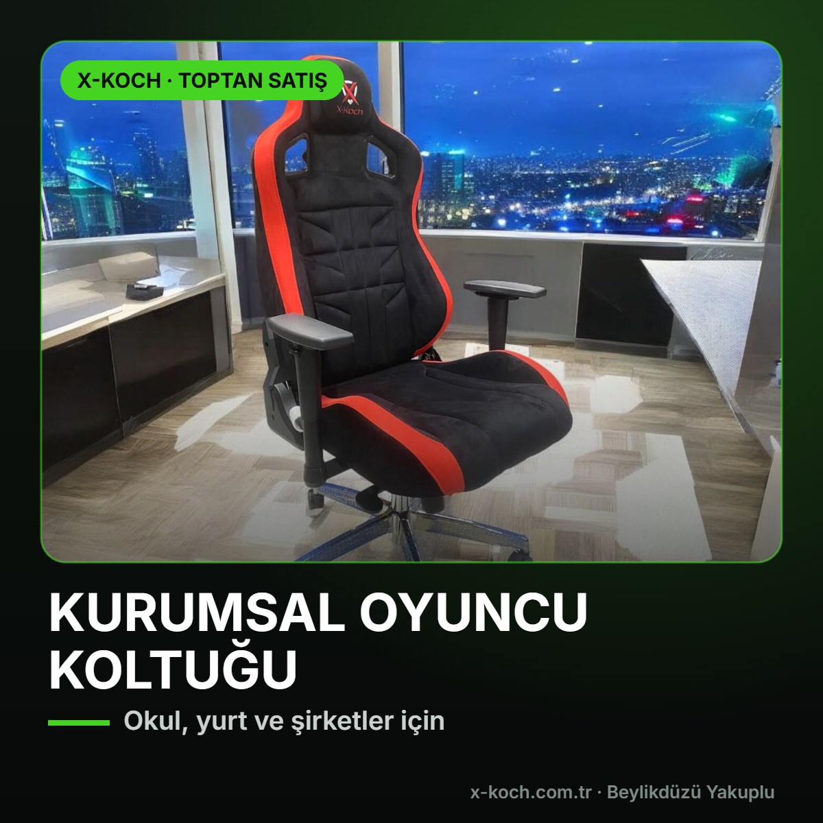 Kurumsal Oyuncu Koltuğu: Okul, Yurt ve Şirket Oyun Odası İçin Toplu Alım (2026)