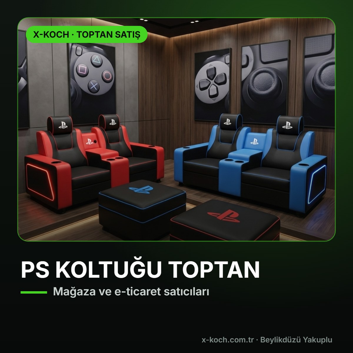 PlayStation Koltuğu Toptan Satış: Mağaza ve E-Ticaret Satıcıları İçin (2026)