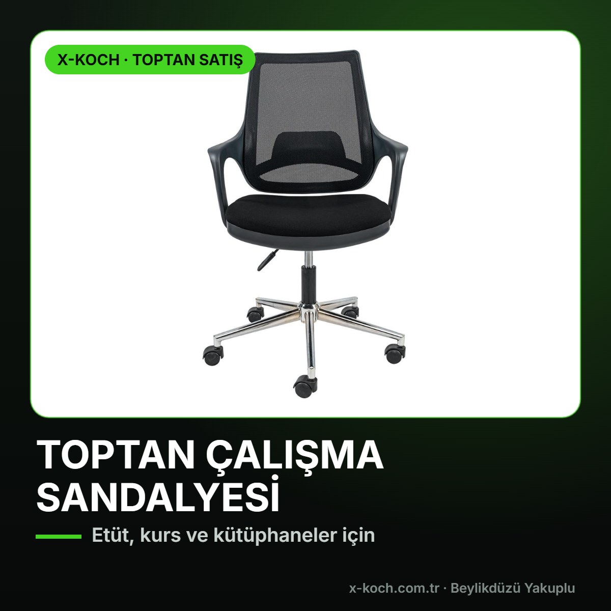 Toptan Çalışma Sandalyesi: Etüt Merkezi, Kurs ve Kütüphane İçin Rehber (2026)