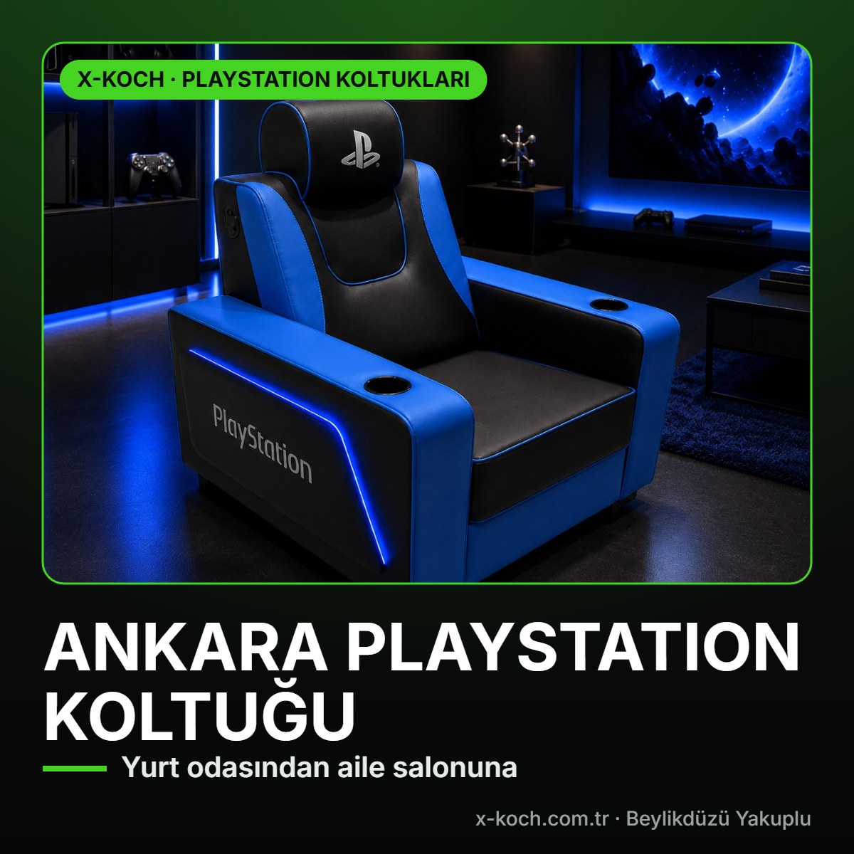 Ankara PlayStation Koltuğu: Öğrenci Evinden Aile Salonuna Seçim Rehberi 2026