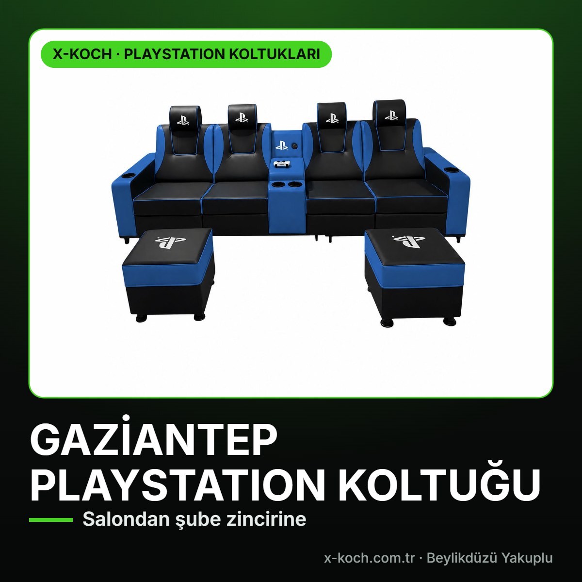 Gaziantep PlayStation Koltuğu: Ev, İşletme ve PS Kafe İçin Seçim Rehberi 2026