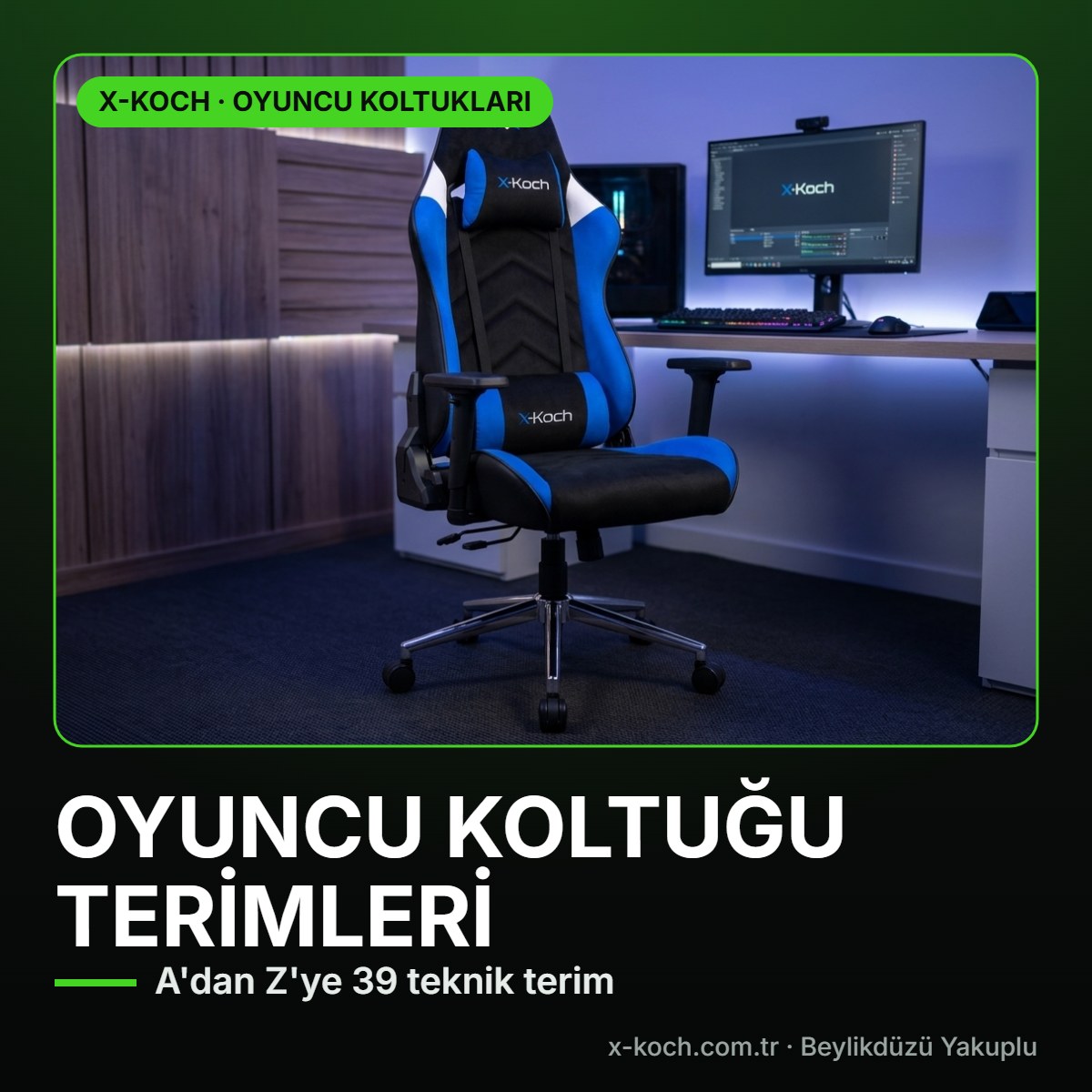 Oyuncu Koltuğu Terimleri Sözlüğü: Amortisörden Kolçağa 39 Terim (2026)