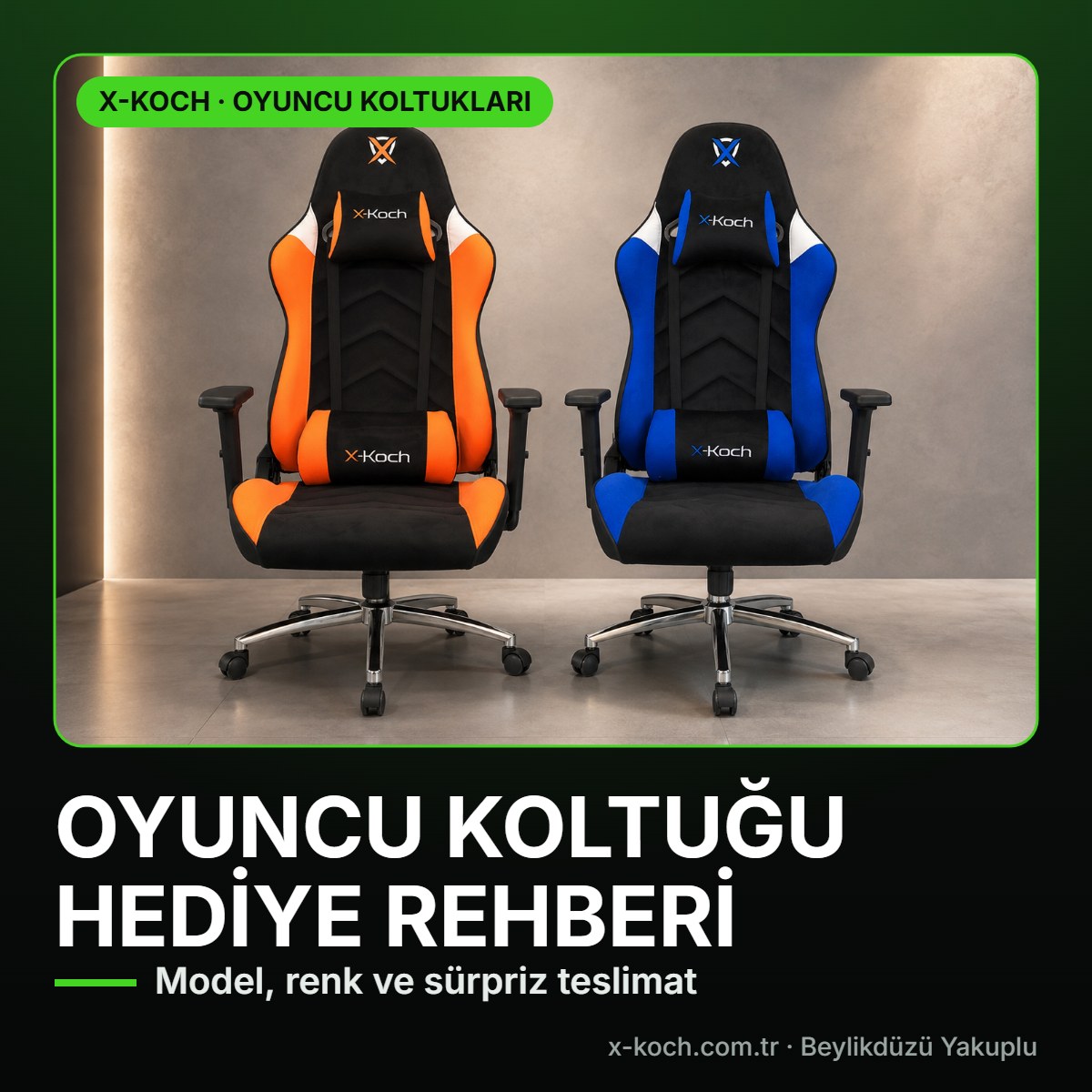 Oyuncu Koltuğu Hediye Rehberi 2026: Kime, Hangi Renk, Nasıl Sürpriz?