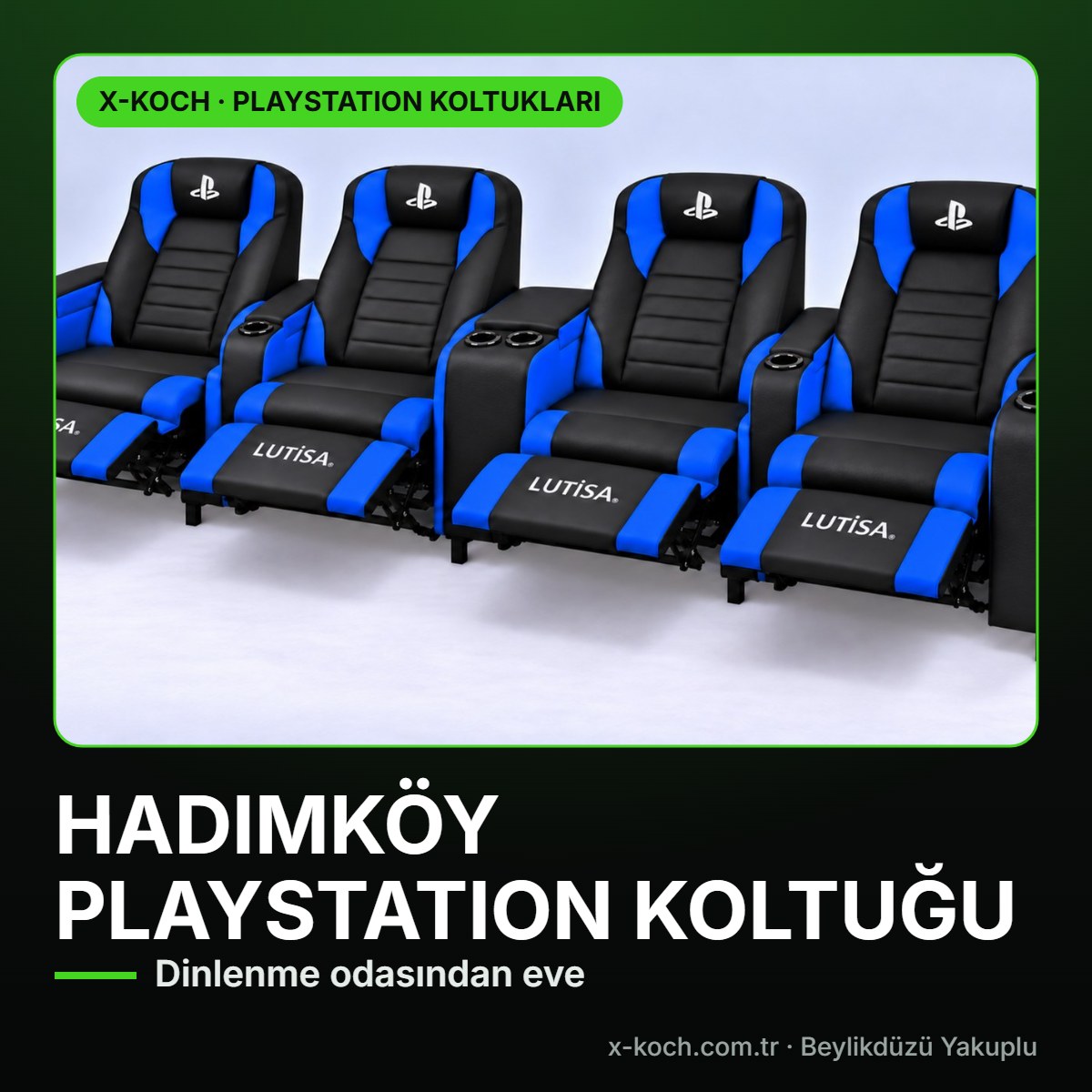 Hadımköy PlayStation Koltuğu: İşletme Dinlenme Odası ve Ev İçin Model Seçimi