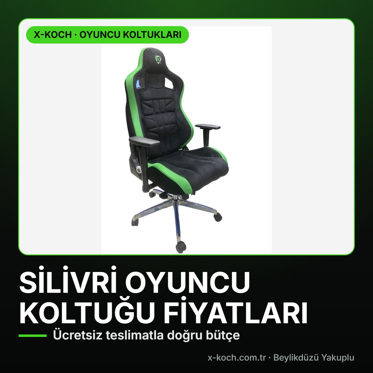 Silivri Oyuncu Koltuğu Fiyatları 2026: Ücretsiz Teslimat ve Model Seçimi