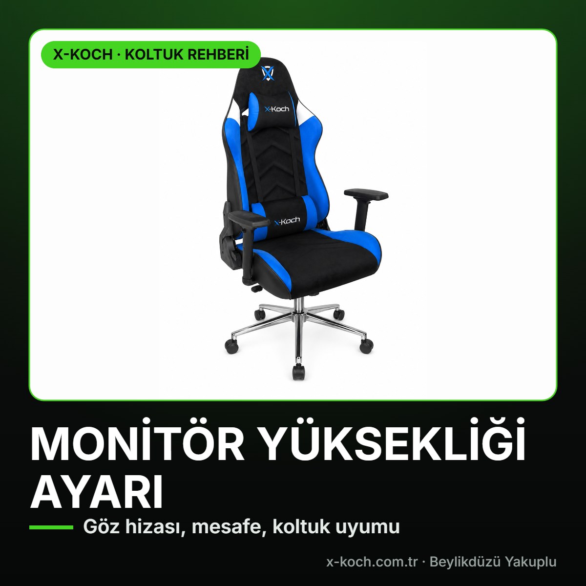 Monitör Yüksekliği ve Mesafesi Nasıl Ayarlanır? Ekran, Koltuk ve Masa Uyumu