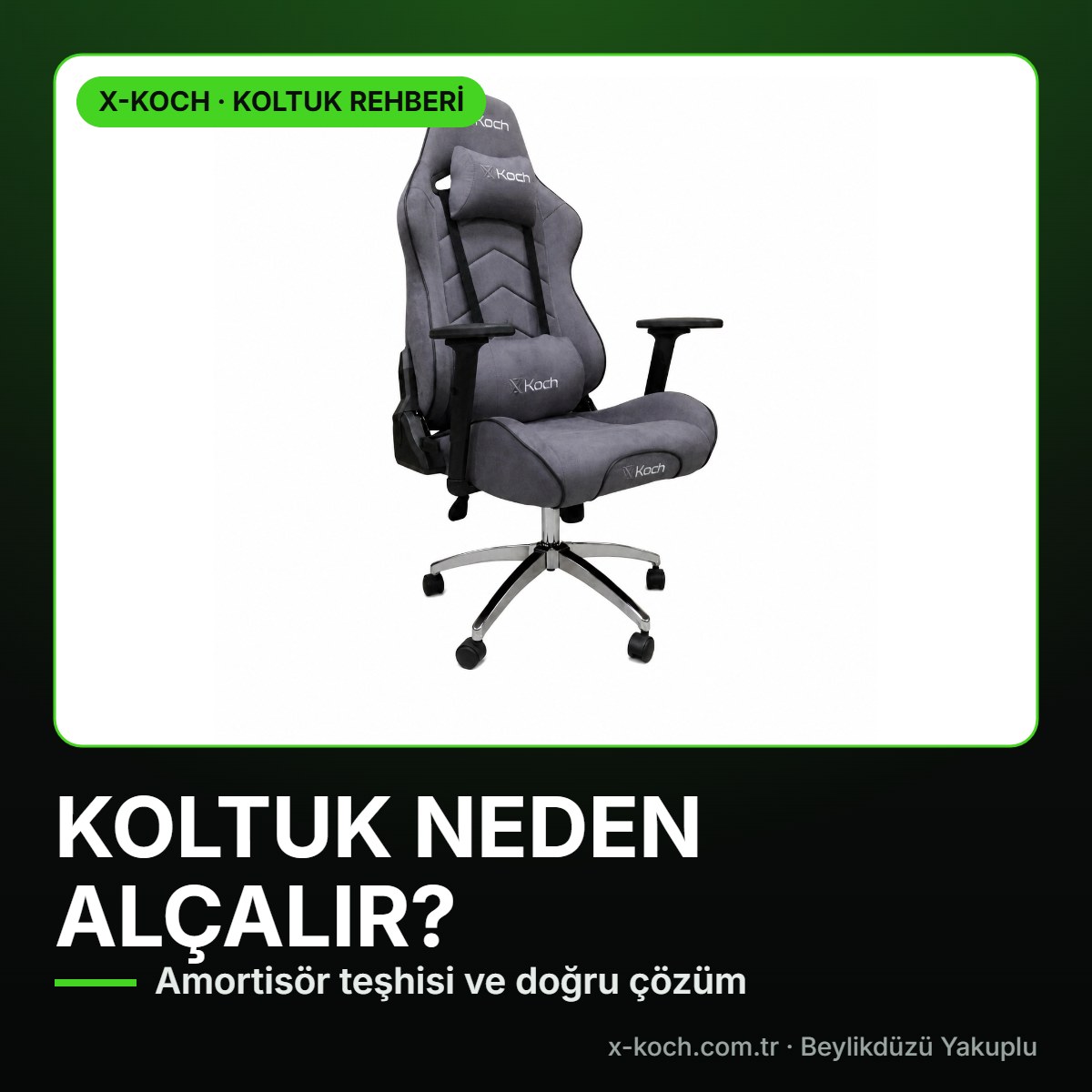 Koltuk Kendiliğinden Alçalıyor mu? Amortisör Sorunu, Kontrol ve Çözüm
