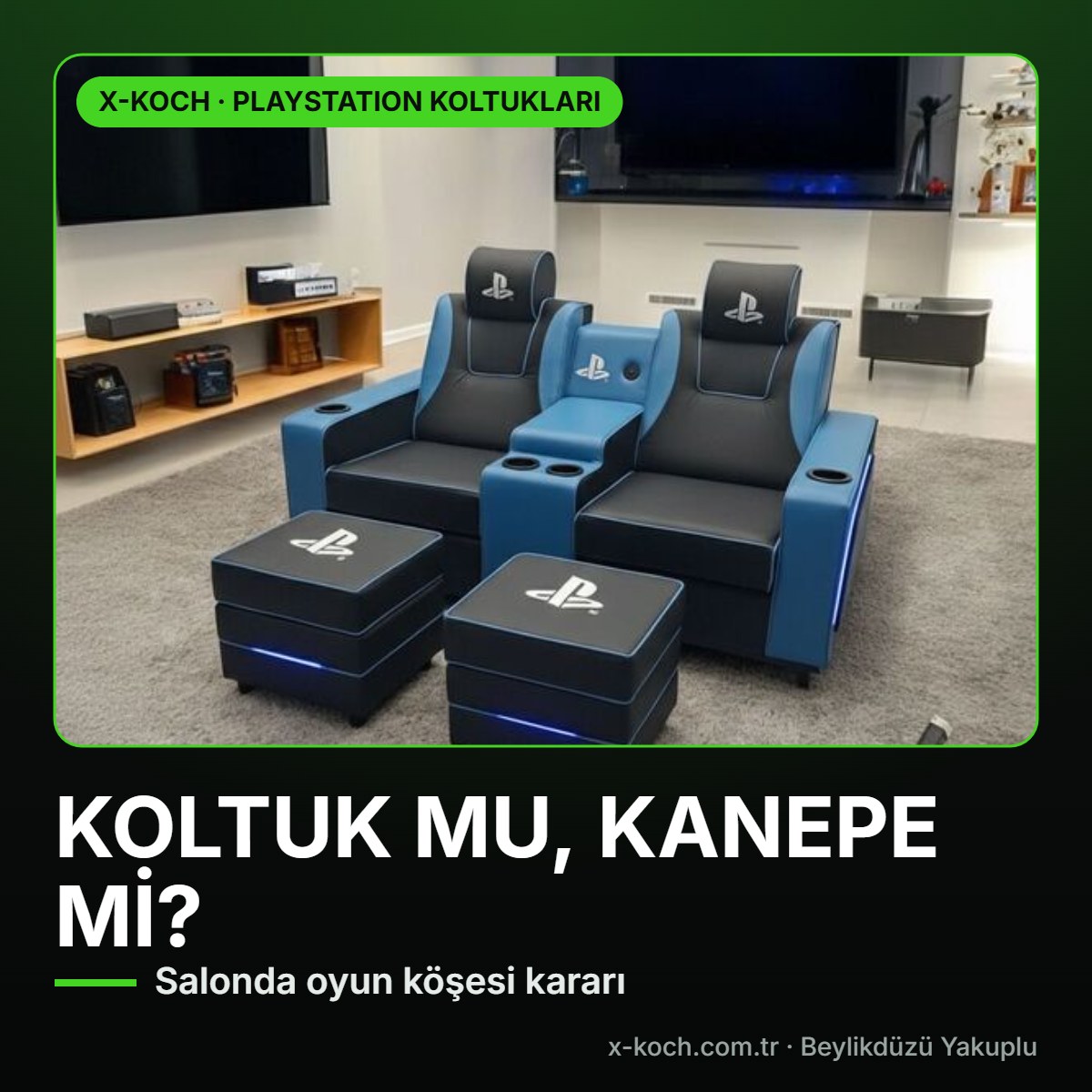 PlayStation Koltuğu mu Kanepe mi? Salon İçin Dürüst Karşılaştırma 2026