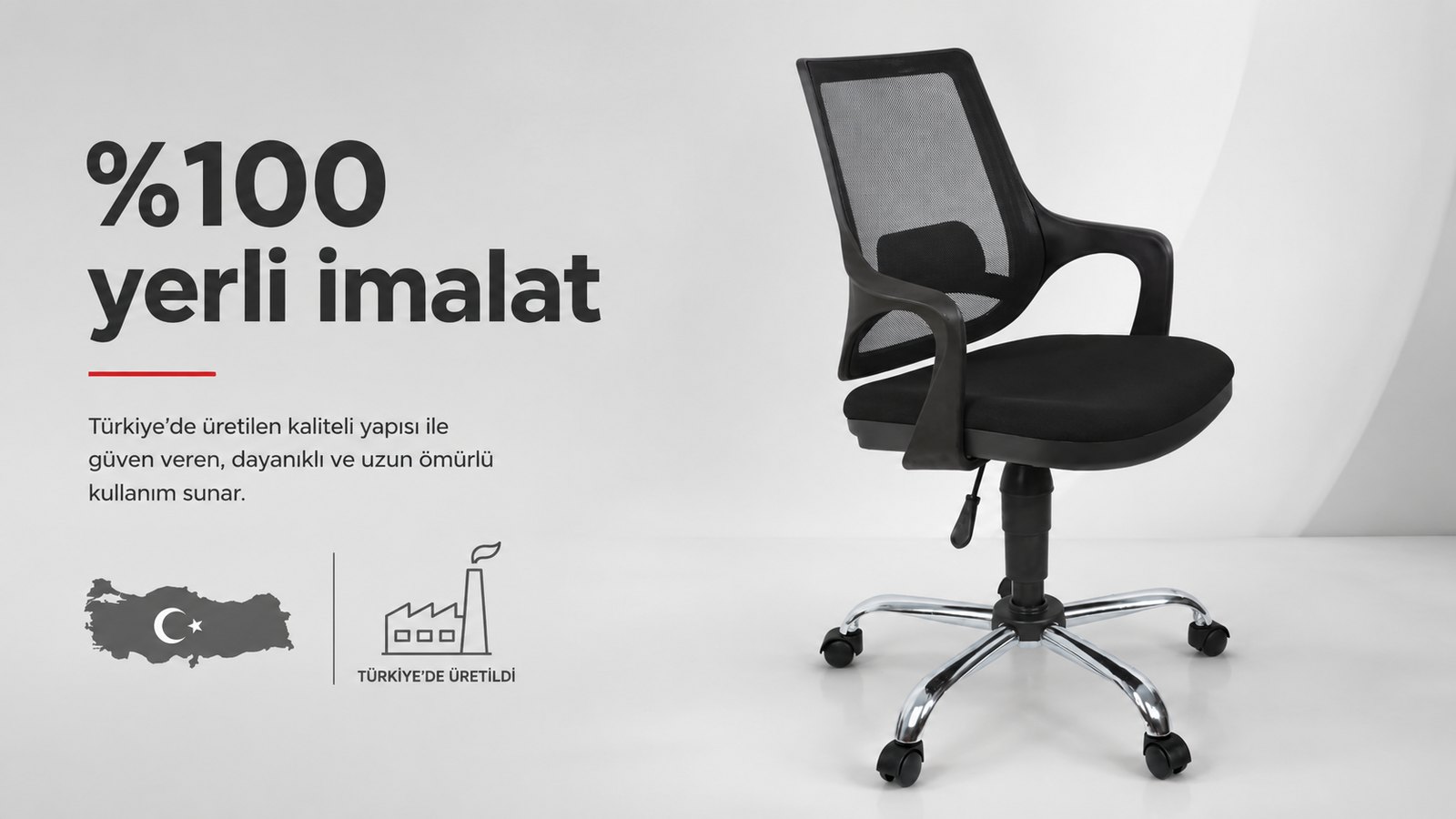 Porto Ofis Koltuğu - %100 yerli imalat