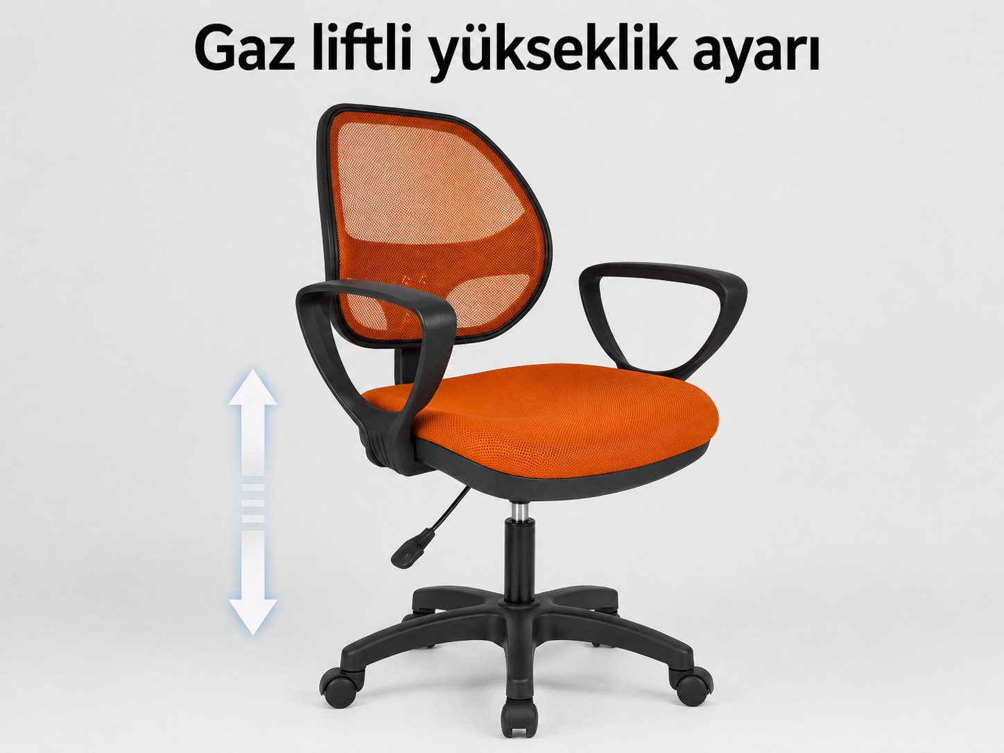 Milano Ofis Koltuğu - Gaz liftli yükseklik ayarı