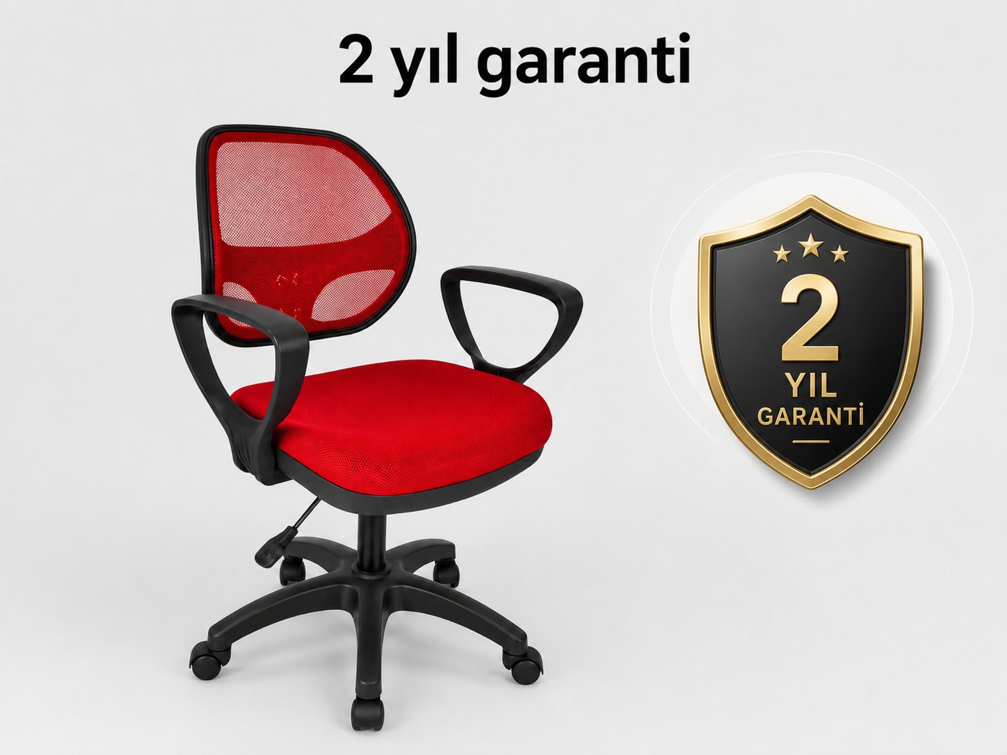 Milano Ofis Koltuğu - 2 yıl garanti